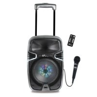 iParty draadloze Karaoke-trolley audiosysteem met microfoon