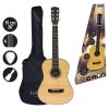 Holzakustikgitarre 36" mit Tasche