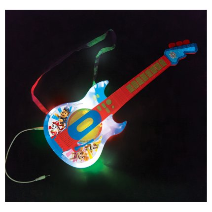 Elektronische Gitarre mit Brille und Mikrofon Paw Patrol – Helfer auf vier Pfoten