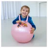 Nafukovací skákací míč 45 cm růžový - Tlapková patrola