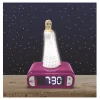 Budík s nočním 3D světlem Elsa - Ledové království