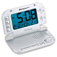 Travel Alarm Clock with Relaxing Melodies and Sounds