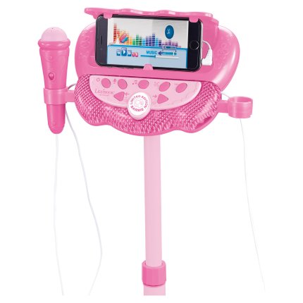 Barbie Adjustable Stand with 2 Mics and Built-in Speaker