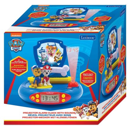 Despertador 3D con proyector - La Patrulla Canina