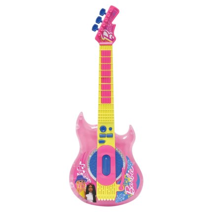Elektronische Gitarre mit Brille Barbie