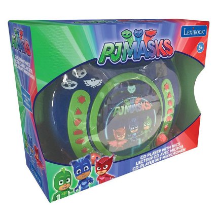 PJ Masks Portable CD Player with 2 microphones