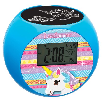 Unicorn Projector Radio Alarm Clock