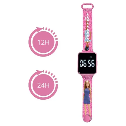 LED hodinky - Barbie