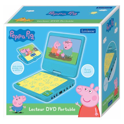 Peppa Pig Portable DVD Player 7"
