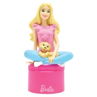 3D dizajnové nočné svetlo 13 cm - Barbie