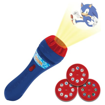 Baterka s projektorom Ježko Sonic
