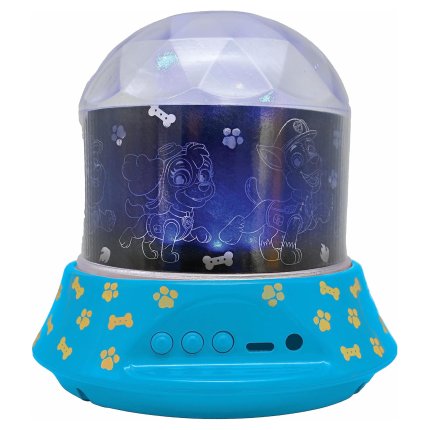 Nachtlicht-Projektor mit Lautsprecher PAW Patrol – Helfer auf vier Pfoten
