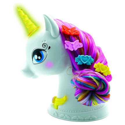 Magischer interaktiver Einhorn-Stylingkopf