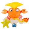 Badespielzeug in Form einer Krabbe