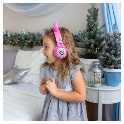 Auriculares inalámbricos con orejas de gato luminosas - Barbie
