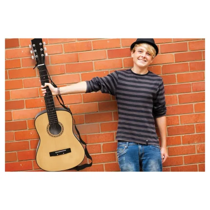 Drevená akustická gitara 36" s taškou