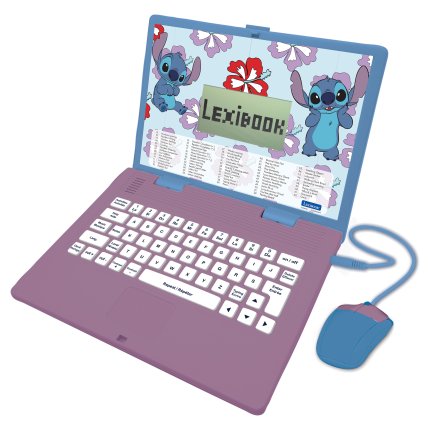 Notebook edukacyjny francusko-angielski Disney Stitch