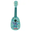 Dřevěné ukulele s nylonovými strunami 53 cm - Disney Stitch