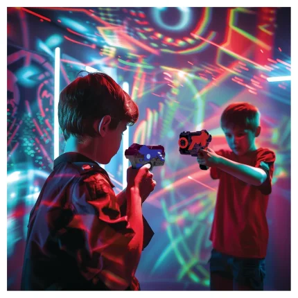 Laser Tag - interaktivní hra se 2 laserovými pistolemi