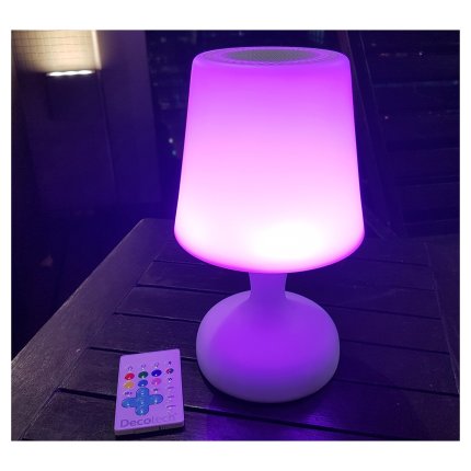 Waterproof Speaker in Shape of Table Lamp with LED