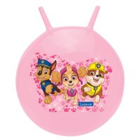 Nafukovacia skákacia lopta 45 cm ružová - Labková patrola