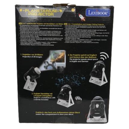 German-English Talking Planetarium Projector 360°