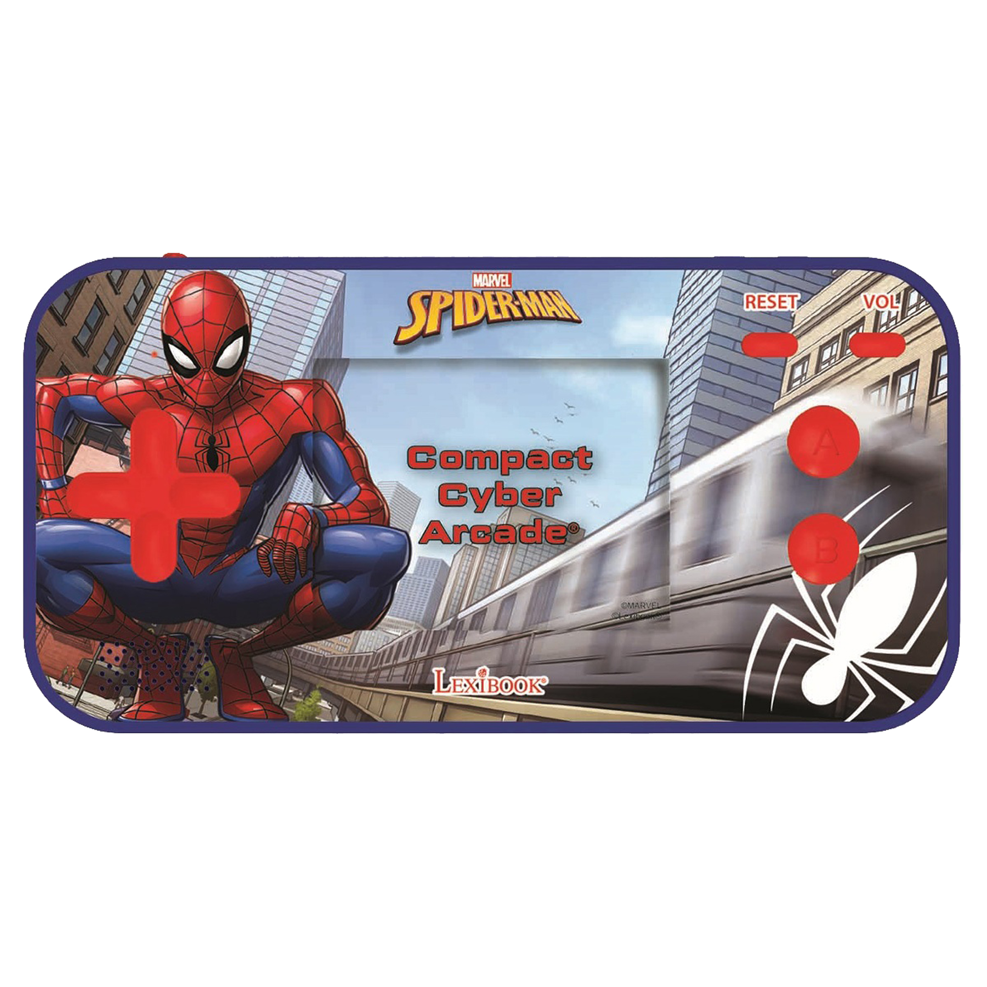 Lexibook Herní konzole Compact II Cyber Arcade Spider-Man