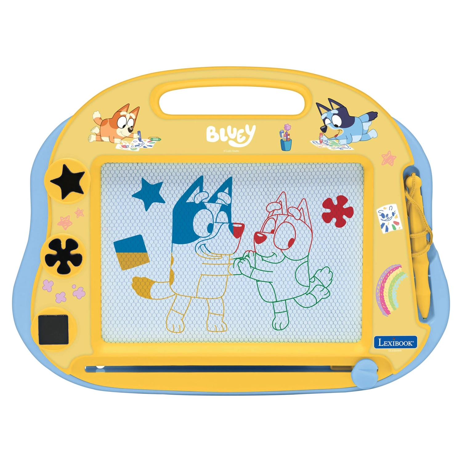 Lexibook Magnetická viacfarebná kresliaca tabuľka - Bluey