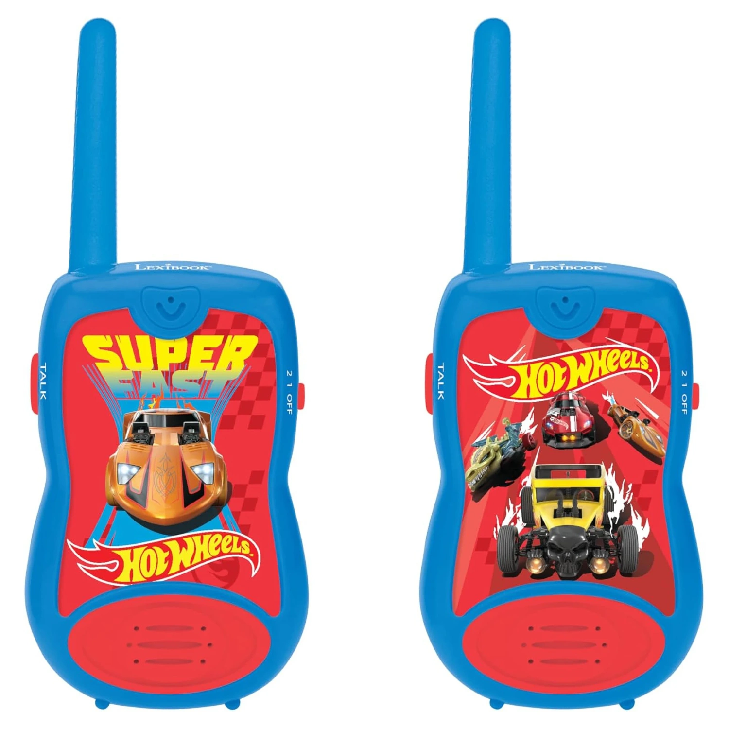 Lexibook Vysielačky s dosahom 200 m - Hot Wheels
