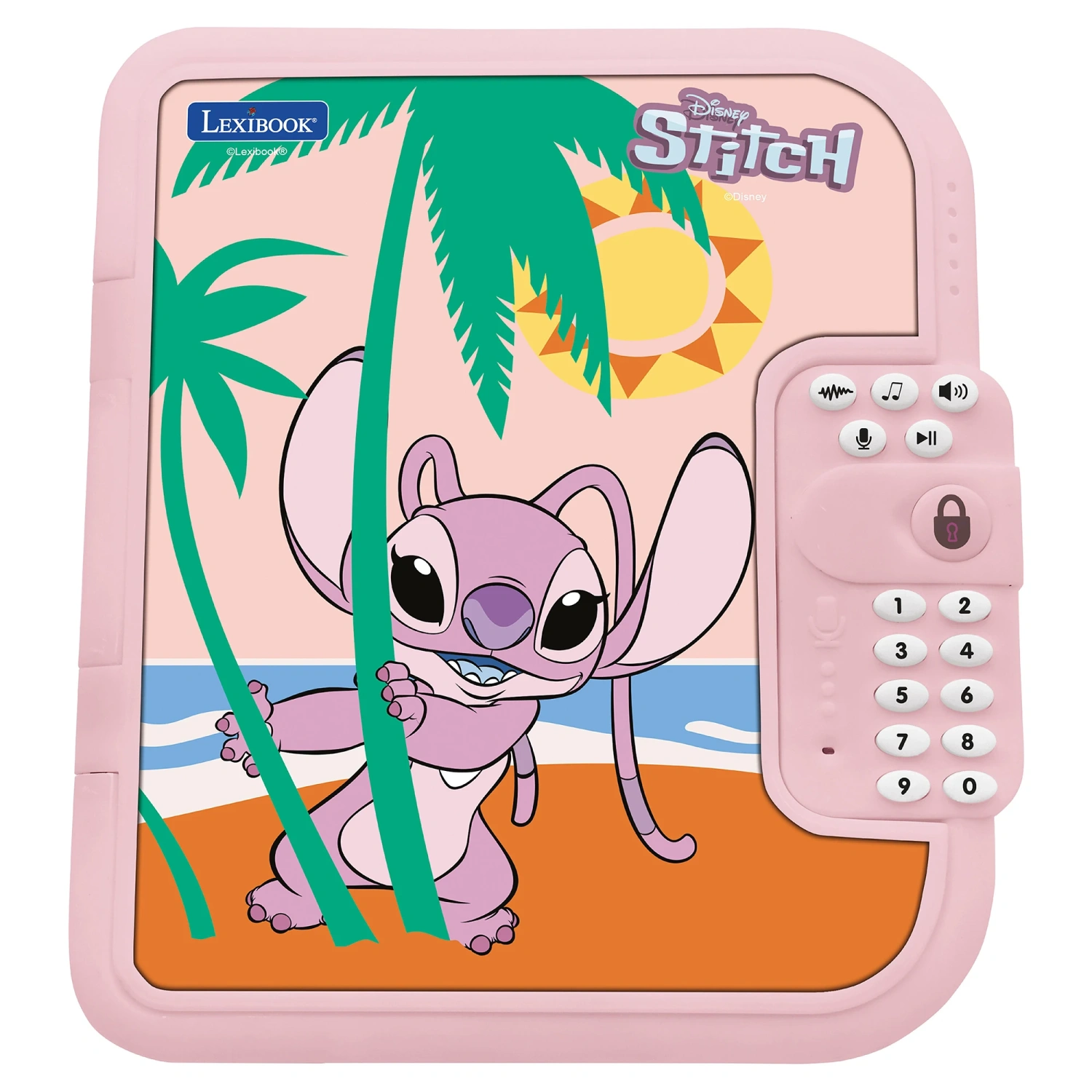 Lexibook Elektronický zápisník Secret Safe Angel - Disney Stitch