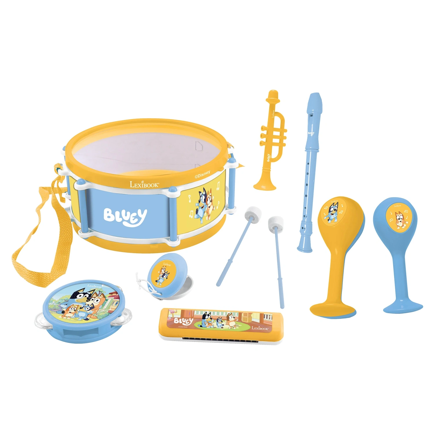 Lexibook Hudobná sada 7 ks - Bluey