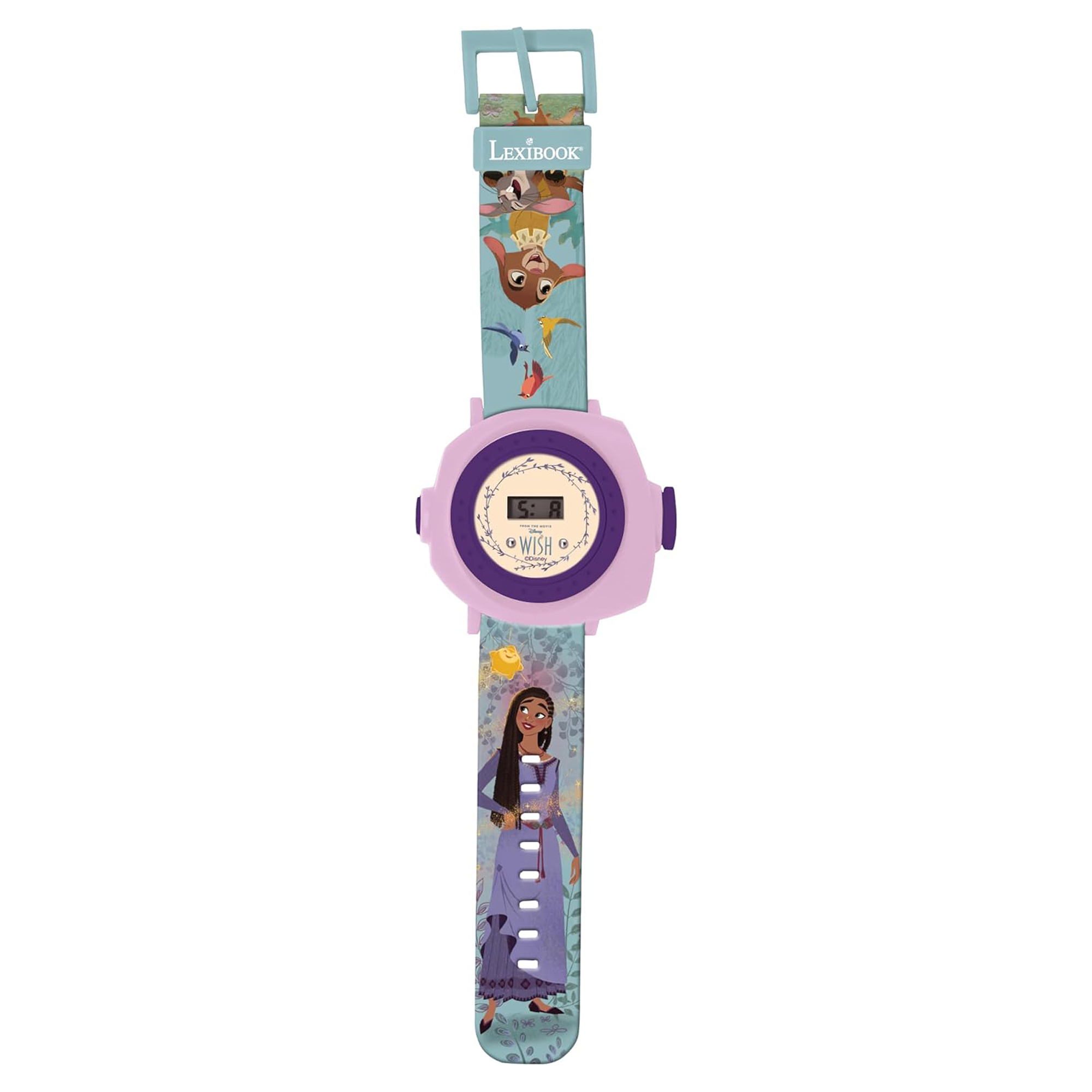 Lexibook Digitálne premietacie hodinky - Disney Prianie
