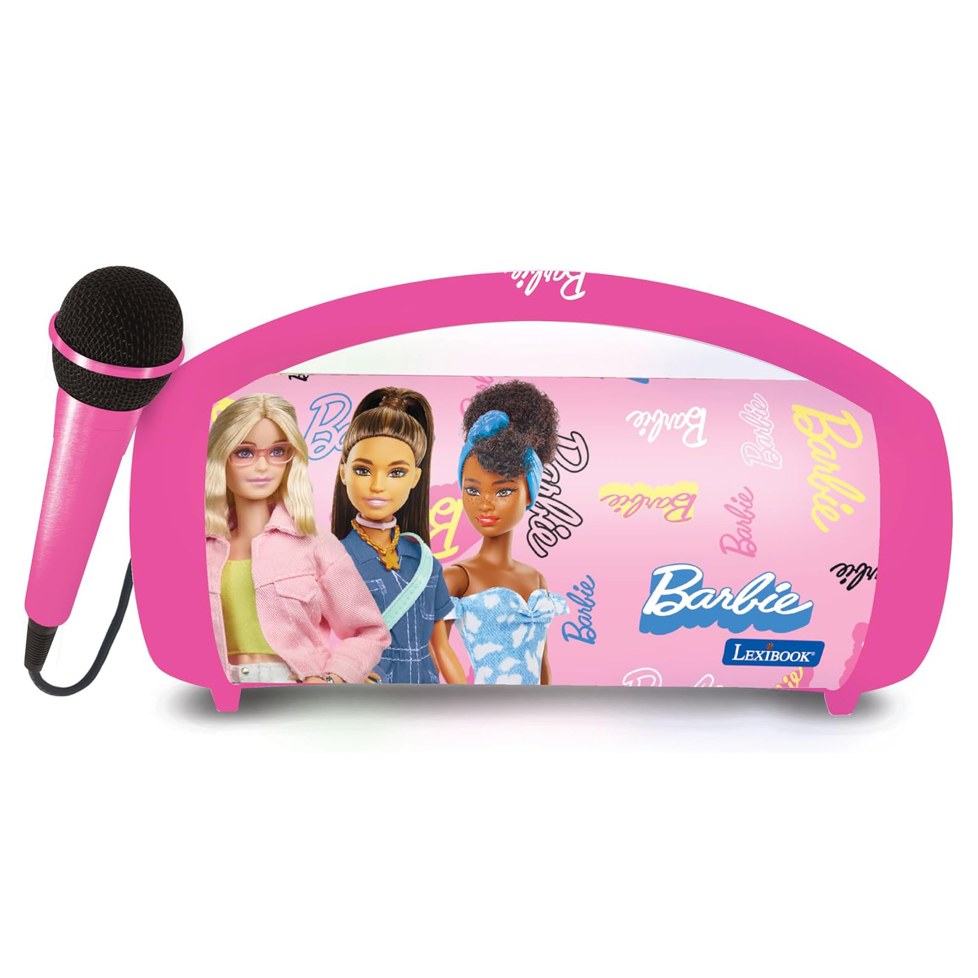 Lexibook Reproduktor s mikrofónom Boombox Barbie