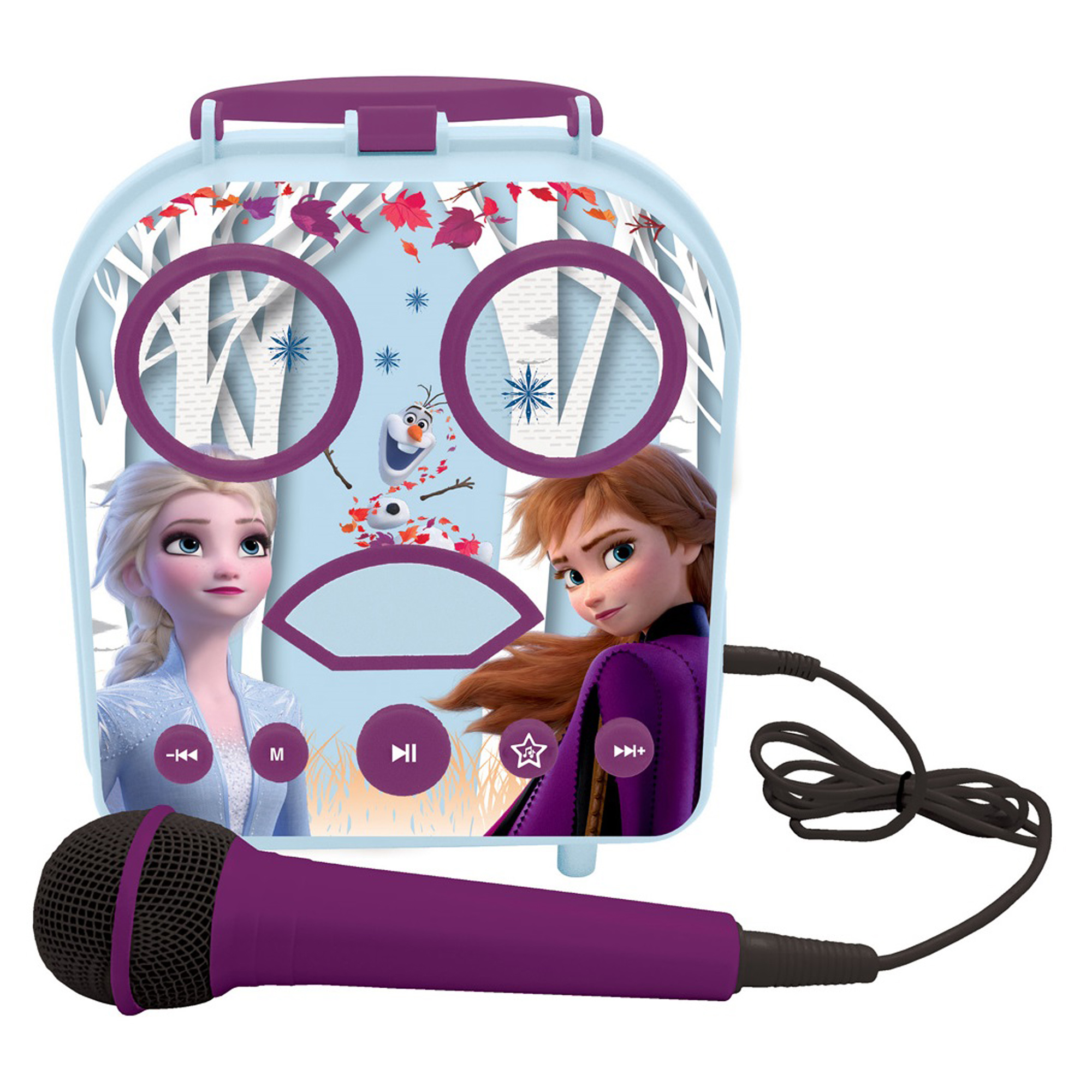 Přenosné Karaoke Disney Frozen 2 Bluetooth